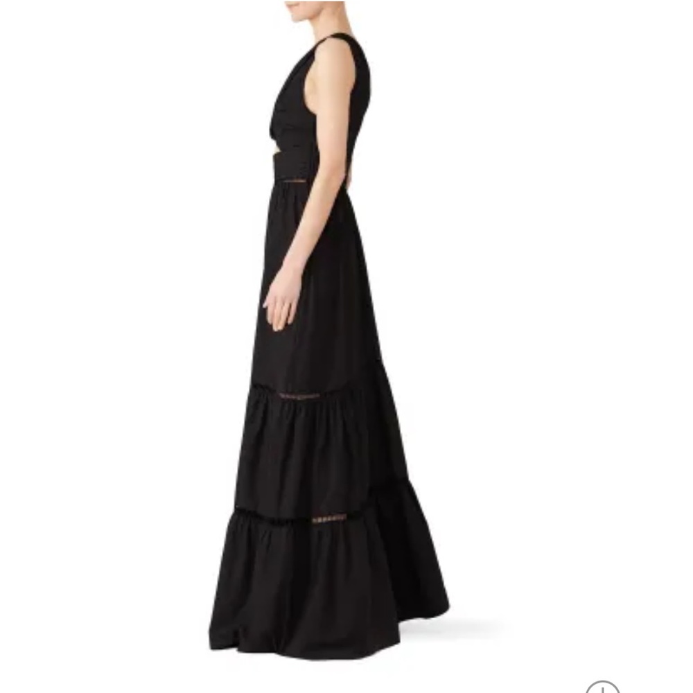 NWT A.L.C Piper One Shoulder Maxi Dress - Picture 3 of 6